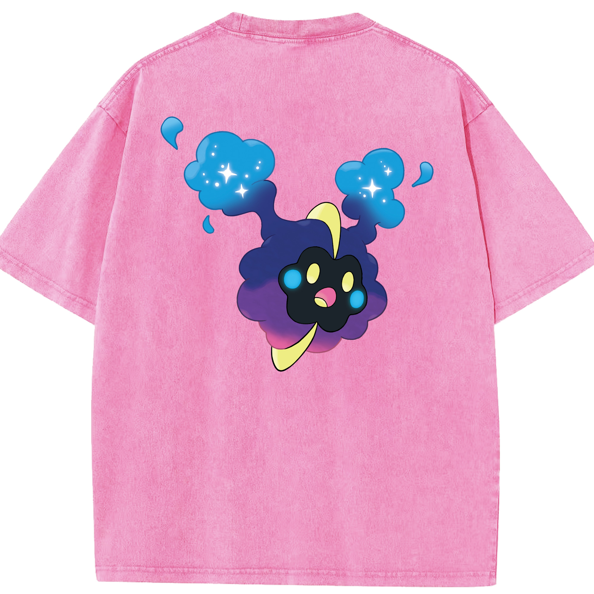（画像用） ポケットモンスター Pokémon 綿100% ヴィンテージ風 半袖Tシャツ（背面プリント）